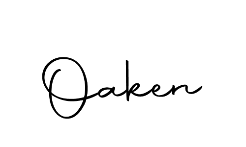 The best way (Autography-DOLnW) to make a short signature is to pick only two or three words in your name. The name Oaken include a total of six letters. For converting this name. Oaken signature style 10 images and pictures png