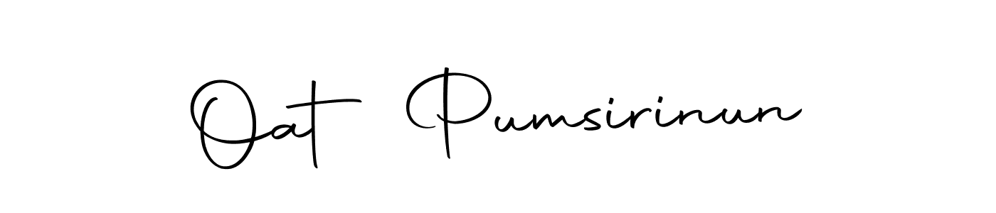Make a beautiful signature design for name Oat Pumsirinun. Use this online signature maker to create a handwritten signature for free. Oat Pumsirinun signature style 10 images and pictures png
