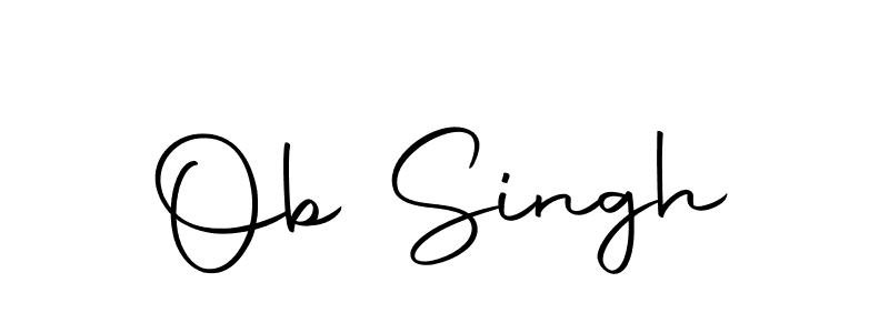 Here are the top 10 professional signature styles for the name Ob Singh. These are the best autograph styles you can use for your name. Ob Singh signature style 10 images and pictures png