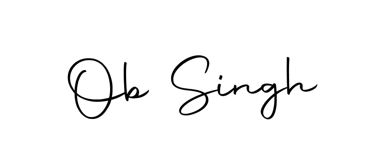 Ob Singh stylish signature style. Best Handwritten Sign (Autography-DOLnW) for my name. Handwritten Signature Collection Ideas for my name Ob Singh. Ob Singh signature style 10 images and pictures png