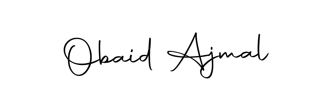 Make a beautiful signature design for name Obaid Ajmal. With this signature (Autography-DOLnW) style, you can create a handwritten signature for free. Obaid Ajmal signature style 10 images and pictures png