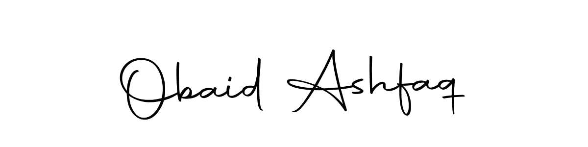 Make a beautiful signature design for name Obaid Ashfaq. Use this online signature maker to create a handwritten signature for free. Obaid Ashfaq signature style 10 images and pictures png