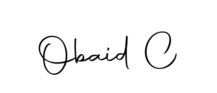 Here are the top 10 professional signature styles for the name Obaid C. These are the best autograph styles you can use for your name. Obaid C signature style 10 images and pictures png