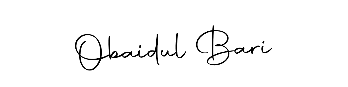 Make a beautiful signature design for name Obaidul Bari. Use this online signature maker to create a handwritten signature for free. Obaidul Bari signature style 10 images and pictures png