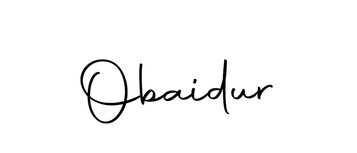 Make a beautiful signature design for name Obaidur. Use this online signature maker to create a handwritten signature for free. Obaidur signature style 10 images and pictures png