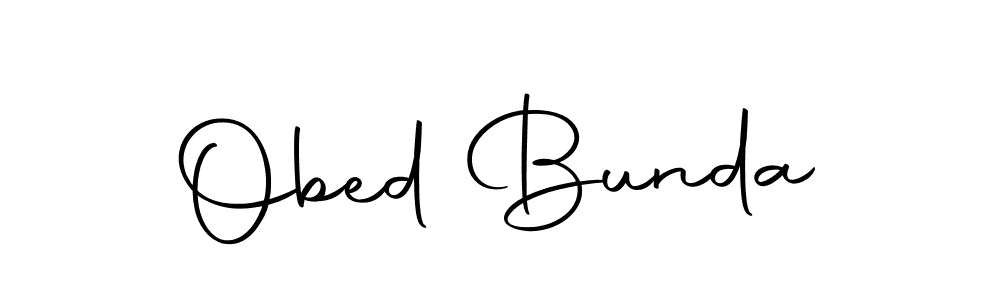 Obed Bunda stylish signature style. Best Handwritten Sign (Autography-DOLnW) for my name. Handwritten Signature Collection Ideas for my name Obed Bunda. Obed Bunda signature style 10 images and pictures png