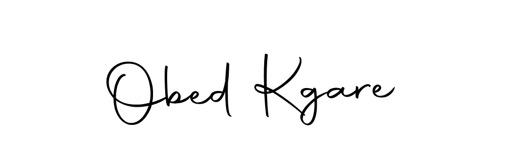 Obed Kgare stylish signature style. Best Handwritten Sign (Autography-DOLnW) for my name. Handwritten Signature Collection Ideas for my name Obed Kgare. Obed Kgare signature style 10 images and pictures png