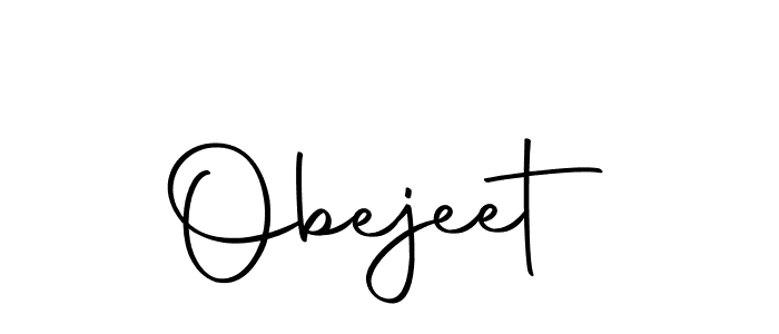 Make a beautiful signature design for name Obejeet. With this signature (Autography-DOLnW) style, you can create a handwritten signature for free. Obejeet signature style 10 images and pictures png