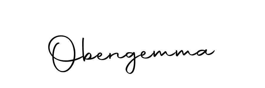 Use a signature maker to create a handwritten signature online. With this signature software, you can design (Autography-DOLnW) your own signature for name Obengemma. Obengemma signature style 10 images and pictures png