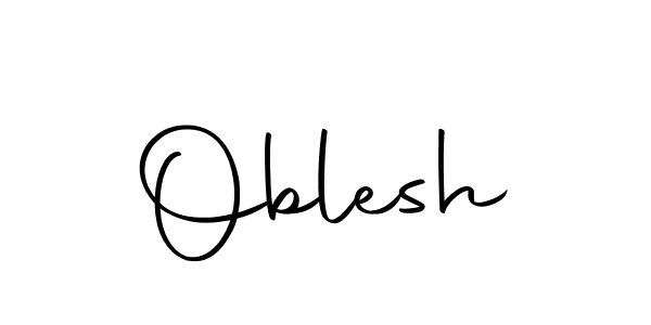 Oblesh stylish signature style. Best Handwritten Sign (Autography-DOLnW) for my name. Handwritten Signature Collection Ideas for my name Oblesh. Oblesh signature style 10 images and pictures png
