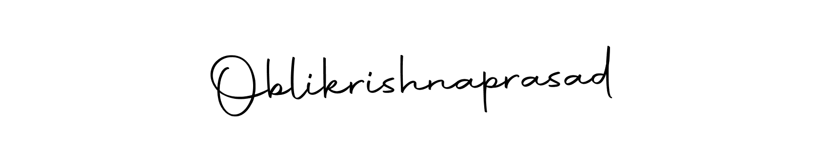 if you are searching for the best signature style for your name Oblikrishnaprasad. so please give up your signature search. here we have designed multiple signature styles  using Autography-DOLnW. Oblikrishnaprasad signature style 10 images and pictures png