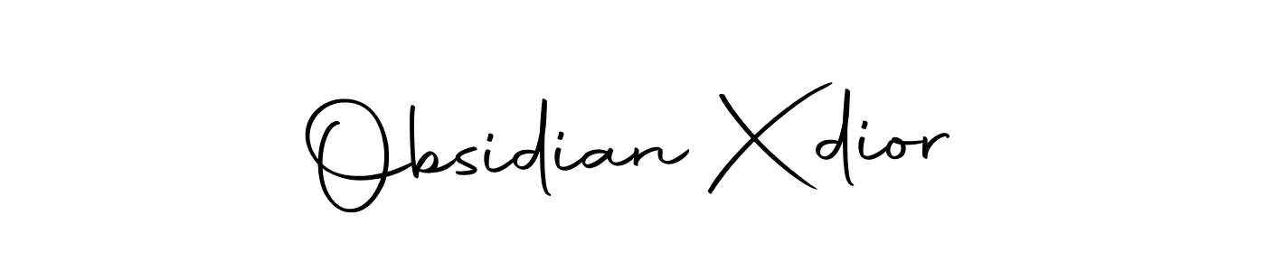 Similarly Autography-DOLnW is the best handwritten signature design. Signature creator online .You can use it as an online autograph creator for name Obsidian Xdior. Obsidian Xdior signature style 10 images and pictures png