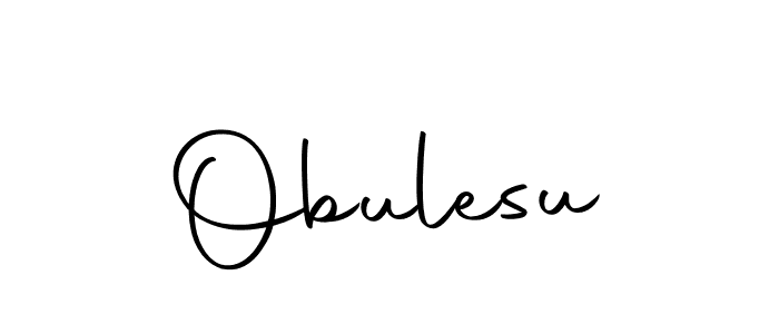 Create a beautiful signature design for name Obulesu. With this signature (Autography-DOLnW) fonts, you can make a handwritten signature for free. Obulesu signature style 10 images and pictures png