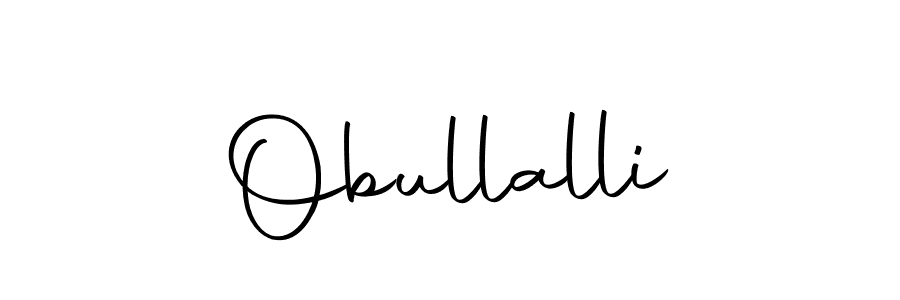 Use a signature maker to create a handwritten signature online. With this signature software, you can design (Autography-DOLnW) your own signature for name Obullalli. Obullalli signature style 10 images and pictures png