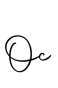 Design your own signature with our free online signature maker. With this signature software, you can create a handwritten (Autography-DOLnW) signature for name Oc. Oc signature style 10 images and pictures png