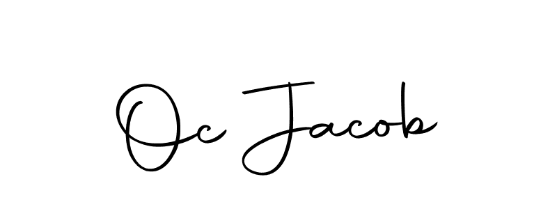 How to make Oc Jacob signature? Autography-DOLnW is a professional autograph style. Create handwritten signature for Oc Jacob name. Oc Jacob signature style 10 images and pictures png