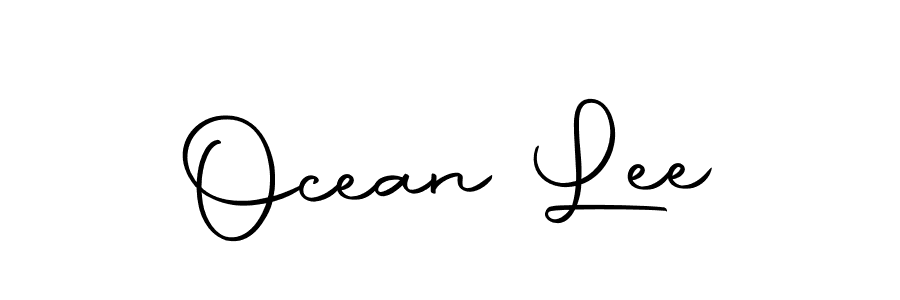 You should practise on your own different ways (Autography-DOLnW) to write your name (Ocean Lee) in signature. don't let someone else do it for you. Ocean Lee signature style 10 images and pictures png
