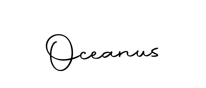 How to make Oceanus signature? Autography-DOLnW is a professional autograph style. Create handwritten signature for Oceanus name. Oceanus signature style 10 images and pictures png