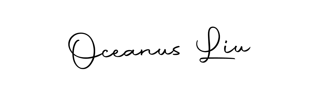 Make a short Oceanus Liu signature style. Manage your documents anywhere anytime using Autography-DOLnW. Create and add eSignatures, submit forms, share and send files easily. Oceanus Liu signature style 10 images and pictures png