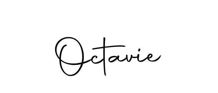 Design your own signature with our free online signature maker. With this signature software, you can create a handwritten (Autography-DOLnW) signature for name Octavie. Octavie signature style 10 images and pictures png