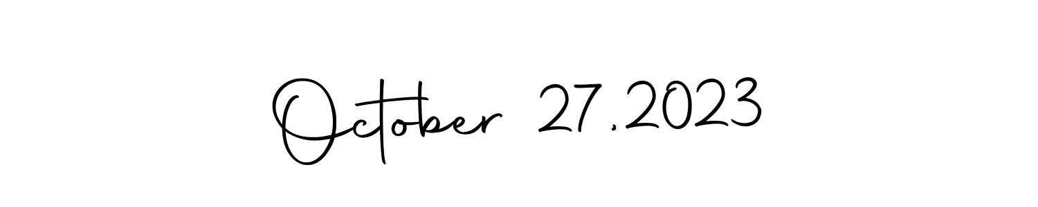 Make a beautiful signature design for name October 27,2023. Use this online signature maker to create a handwritten signature for free. October 27,2023 signature style 10 images and pictures png