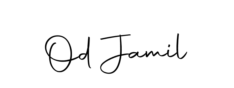 You can use this online signature creator to create a handwritten signature for the name Od Jamil. This is the best online autograph maker. Od Jamil signature style 10 images and pictures png