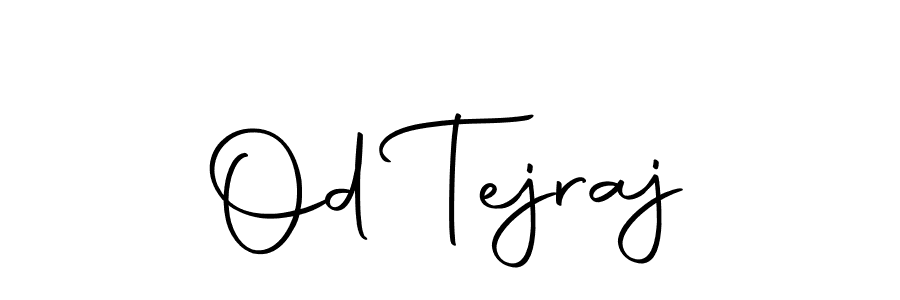 Design your own signature with our free online signature maker. With this signature software, you can create a handwritten (Autography-DOLnW) signature for name Od Tejraj. Od Tejraj signature style 10 images and pictures png