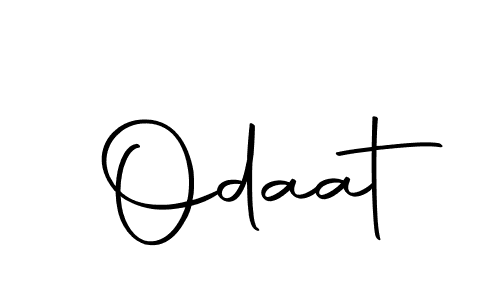 How to make Odaat signature? Autography-DOLnW is a professional autograph style. Create handwritten signature for Odaat name. Odaat signature style 10 images and pictures png