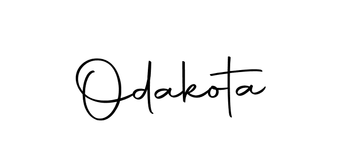 The best way (Autography-DOLnW) to make a short signature is to pick only two or three words in your name. The name Odakota include a total of six letters. For converting this name. Odakota signature style 10 images and pictures png