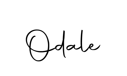 You should practise on your own different ways (Autography-DOLnW) to write your name (Odale) in signature. don't let someone else do it for you. Odale signature style 10 images and pictures png