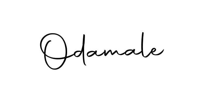 How to make Odamale signature? Autography-DOLnW is a professional autograph style. Create handwritten signature for Odamale name. Odamale signature style 10 images and pictures png