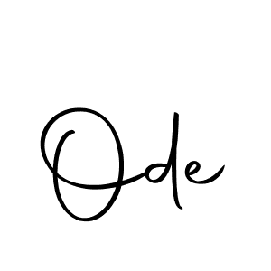 Similarly Autography-DOLnW is the best handwritten signature design. Signature creator online .You can use it as an online autograph creator for name Ode. Ode signature style 10 images and pictures png