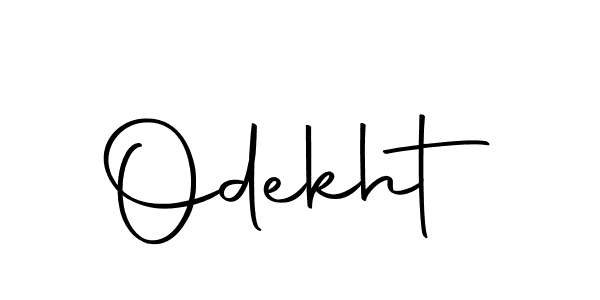 Best and Professional Signature Style for Odekht. Autography-DOLnW Best Signature Style Collection. Odekht signature style 10 images and pictures png