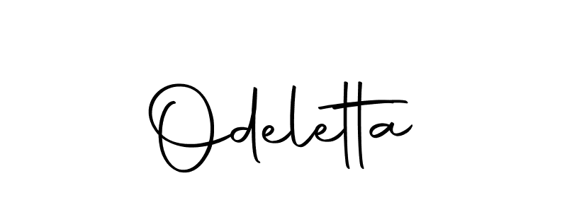 Once you've used our free online signature maker to create your best signature Autography-DOLnW style, it's time to enjoy all of the benefits that Odeletta name signing documents. Odeletta signature style 10 images and pictures png