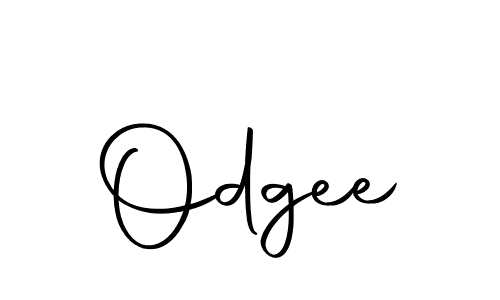 Odgee stylish signature style. Best Handwritten Sign (Autography-DOLnW) for my name. Handwritten Signature Collection Ideas for my name Odgee. Odgee signature style 10 images and pictures png