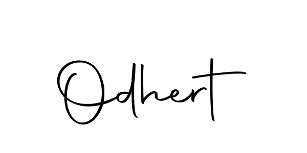 Also we have Odhert name is the best signature style. Create professional handwritten signature collection using Autography-DOLnW autograph style. Odhert signature style 10 images and pictures png
