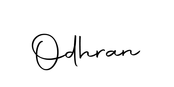 Use a signature maker to create a handwritten signature online. With this signature software, you can design (Autography-DOLnW) your own signature for name Odhran. Odhran signature style 10 images and pictures png