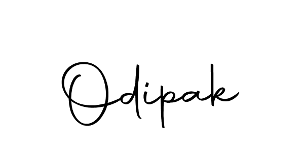 Odipak stylish signature style. Best Handwritten Sign (Autography-DOLnW) for my name. Handwritten Signature Collection Ideas for my name Odipak. Odipak signature style 10 images and pictures png