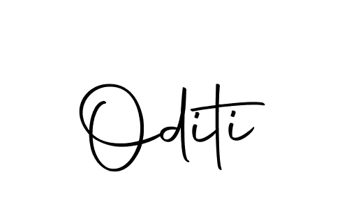 Make a beautiful signature design for name Oditi. Use this online signature maker to create a handwritten signature for free. Oditi signature style 10 images and pictures png