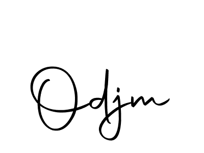 Also we have Odjm name is the best signature style. Create professional handwritten signature collection using Autography-DOLnW autograph style. Odjm signature style 10 images and pictures png