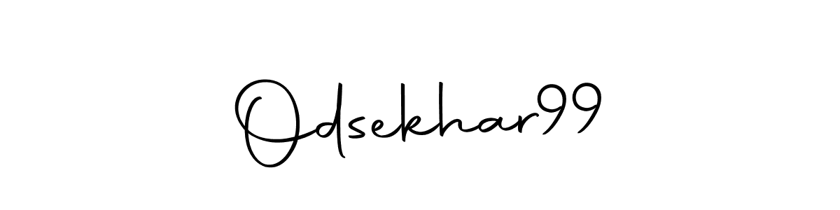 Design your own signature with our free online signature maker. With this signature software, you can create a handwritten (Autography-DOLnW) signature for name Odsekhar  99. Odsekhar  99 signature style 10 images and pictures png