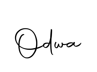 Odwa stylish signature style. Best Handwritten Sign (Autography-DOLnW) for my name. Handwritten Signature Collection Ideas for my name Odwa. Odwa signature style 10 images and pictures png