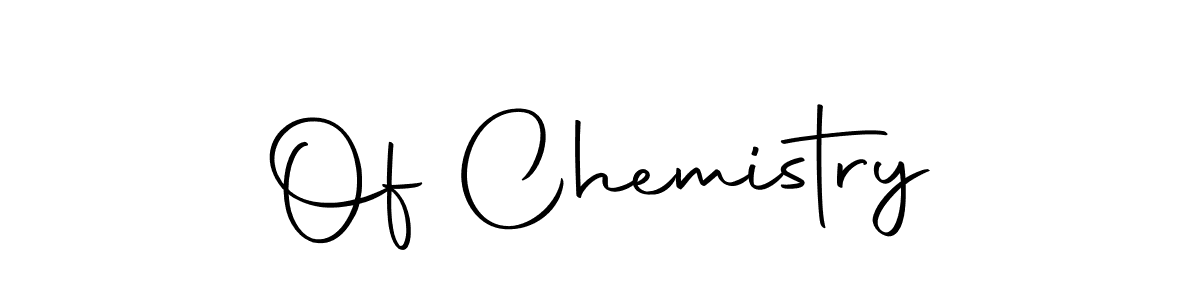 You can use this online signature creator to create a handwritten signature for the name Of Chemistry. This is the best online autograph maker. Of Chemistry signature style 10 images and pictures png