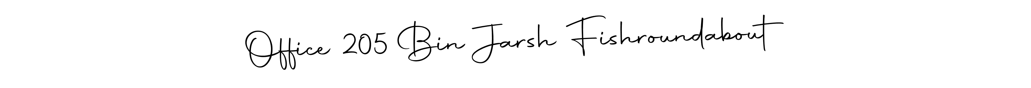 It looks lik you need a new signature style for name Office 205 Bin Jarsh Fishroundabout. Design unique handwritten (Autography-DOLnW) signature with our free signature maker in just a few clicks. Office 205 Bin Jarsh Fishroundabout signature style 10 images and pictures png