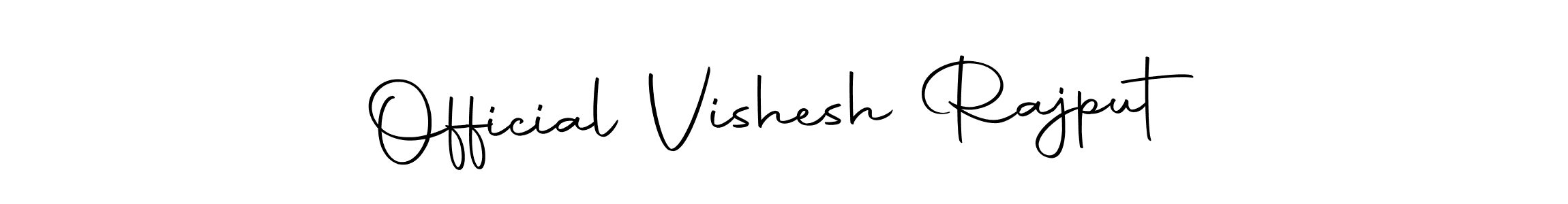 You can use this online signature creator to create a handwritten signature for the name Official Vishesh Rajput. This is the best online autograph maker. Official Vishesh Rajput signature style 10 images and pictures png