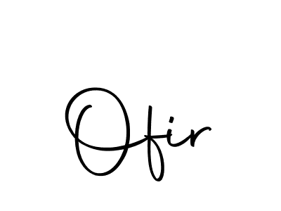 Make a beautiful signature design for name Ofir. With this signature (Autography-DOLnW) style, you can create a handwritten signature for free. Ofir signature style 10 images and pictures png
