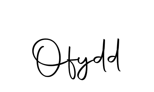 Create a beautiful signature design for name Ofydd. With this signature (Autography-DOLnW) fonts, you can make a handwritten signature for free. Ofydd signature style 10 images and pictures png