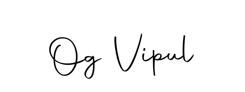Make a short Og Vipul signature style. Manage your documents anywhere anytime using Autography-DOLnW. Create and add eSignatures, submit forms, share and send files easily. Og Vipul signature style 10 images and pictures png