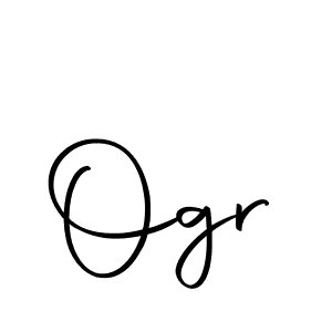Use a signature maker to create a handwritten signature online. With this signature software, you can design (Autography-DOLnW) your own signature for name Ogr. Ogr signature style 10 images and pictures png