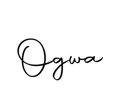 You should practise on your own different ways (Autography-DOLnW) to write your name (Ogwa) in signature. don't let someone else do it for you. Ogwa signature style 10 images and pictures png